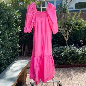 H&M pink puffy dress!